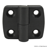 PLASTIC COMBINATION HINGE 30X30 RIGHT