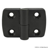 PLASTIC COMBINATION HINGE 35X35 WITH SL