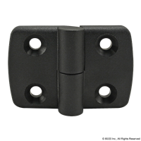 PLASTIC COMBINATION HINGE 35X35 WITH SL