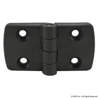 PLASTIC COMBINATION HINGE 45X45  NON-DE