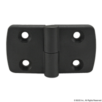 PLASTIC COMBINATION HINGE 45X45 LEFT  D