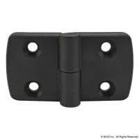 PLASTIC COMBINATION HINGE 45X45 WITH SL