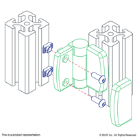 SYSTEM HINGE 30  NON-DETACHABLE