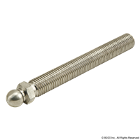 THREADED ROD FOR SWIVEL FEET M16X125 ST