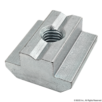 SELF-ALIGNING T-SLOT NUT 19 5X 10 6 MM