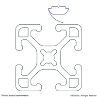 SELF-ALIGNING ROLL-IN-T-SLOT NUT 11 6 X