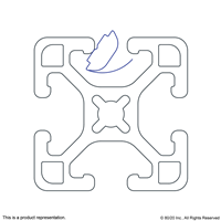 SELF-ALIGNING ROLL-IN-T-SLOT NUT 11 6 X