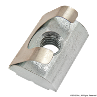 SELF-ALIGNING ROLL-IN-T-SLOT NUT 11 6 X