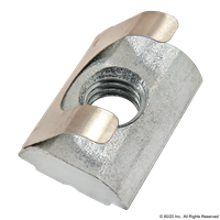 SELF-ALIGNING ROLL-IN-T-SLOT NUT 11 6 X