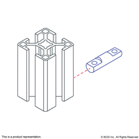 DRILL THRU FOR BOLT CONECTOR45-4545  45