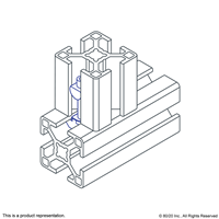 DRILL THRU FOR BOLT CONECTOR45-4545  45