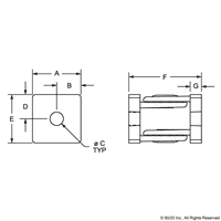 PIVOT JOINT 30  DIE-CAST ZINC WITHOUT S