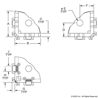 3-WAY CONNECTION ANGLE DIE CAST  15S/38