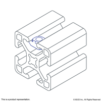 HAMMER NUT SLOT 6 10-32 ZINC