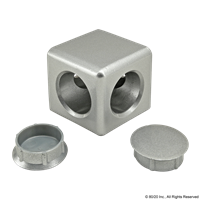 40 SERIES 2-WAY CORNER CONNECTOR  SQUAR