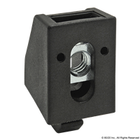 UNIBLOCK WITH SQUARE NUT 1/4-20 SLOT 8;