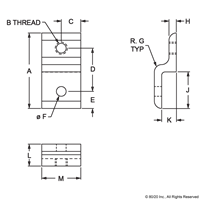 20mm SINGLE PANEL RETAINER