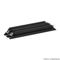 20-2040 X 160mm 45 DEGREE SUPPORT BLACK