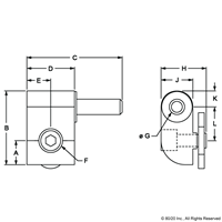 BLACK 10 S RIGHT HAND LIFT-OFF HINGE SE