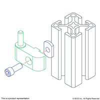 10 S RIGHT HAND LIFT-OFF HINGE SECTION