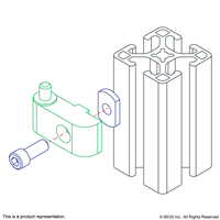 10 S RIGHT HAND LIFT-OFF HINGE SECTION