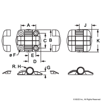 15 S DETENT HINGE