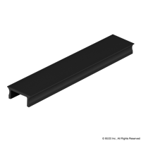 15 SERIES ALUM T-SLOT COVER BLACK ANODI