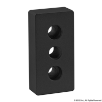 BLACK 15 S 1.5 X 3 BASE PLATE W/ 1/2-