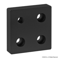 BLACK 10 S 2 X 2 BASE PLATE W/ 5/16-1