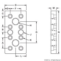 3 X 6 GASKET FOR PRESSURE MANIFOLD