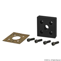 BLACK 3 X 3 END MOUNT PRESSURE MANIFO