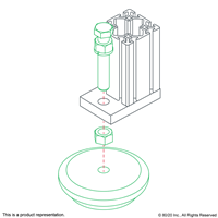 ANTI VIBRATION FOOT 3/8-16