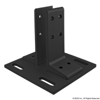 BLACK FLOOR MOUNT BASE PLATE FOR 1020