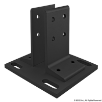 BLACK FLOOR MOUNT BASE PLATE FOR 1530