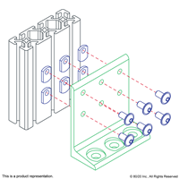 10 S 1 ECONOMY FLOOR MOUNT BASE PLATE