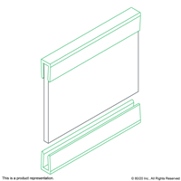 PANEL STIFFENER W/O HANDLE