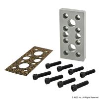 2x4 TAPPED PRESSURE MANIFOLD PLATE