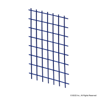 1X1 BLUE POWDER COATED WIRE CLOTH