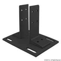 BLACK 25-5050 FLOOR MOUNT BASE PLATE