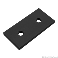 BLACK 50mm DOUBLE BACKING PLATE