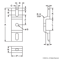 25mm DOUBLE MESH RETAINER