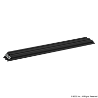 25-2550 X 480mm 45 DEGREE SUPPORT BLACK