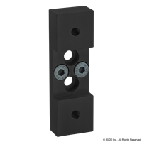 BLACK 25 S ROLLER WHEEL BRACKET