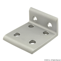 25 S 6 HOLE INSIDE CORNER BRACKET