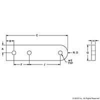 25 S 100mm PIVOT ARM