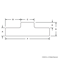 25 S WHITE STANDARD BEARING PROFILE