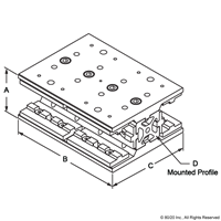 25 S LONG DOUBLE UNIBEARING ASSEMBLY ON