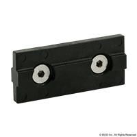 25 S DOUBLE KEYED BLACK UNIBEARING PAD