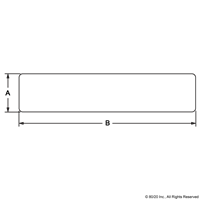 25mm X 4mm FLAT STOCK MILL FINISH 4M BA