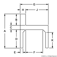 25 S SINGLE FLANGE BEARING PROFILE CLEA